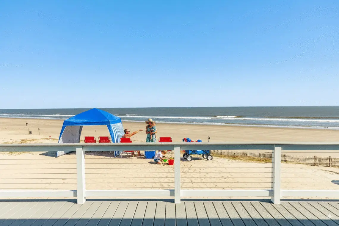 Best time to visit Galveston beach during spring